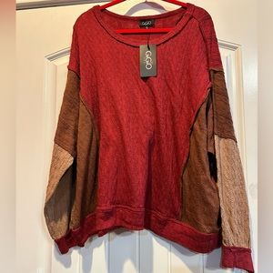 NWT. Gigio brand. Size small. VERY OVERSIZED.